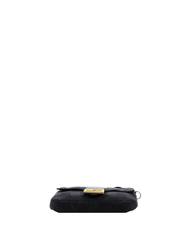 Pre-Owned Fendi Medium Baguette Convertible Belt Bag Printed Nylon