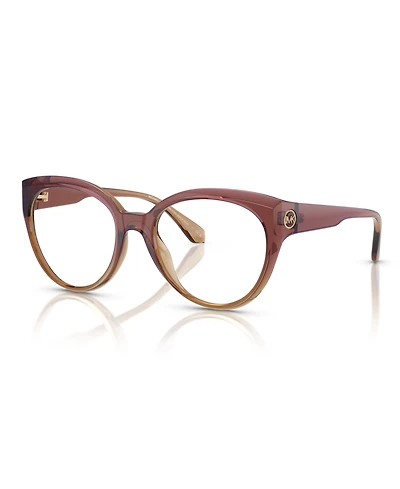 Michael Kors Women's Round Amelia Island Eyeglasses, MK4145U