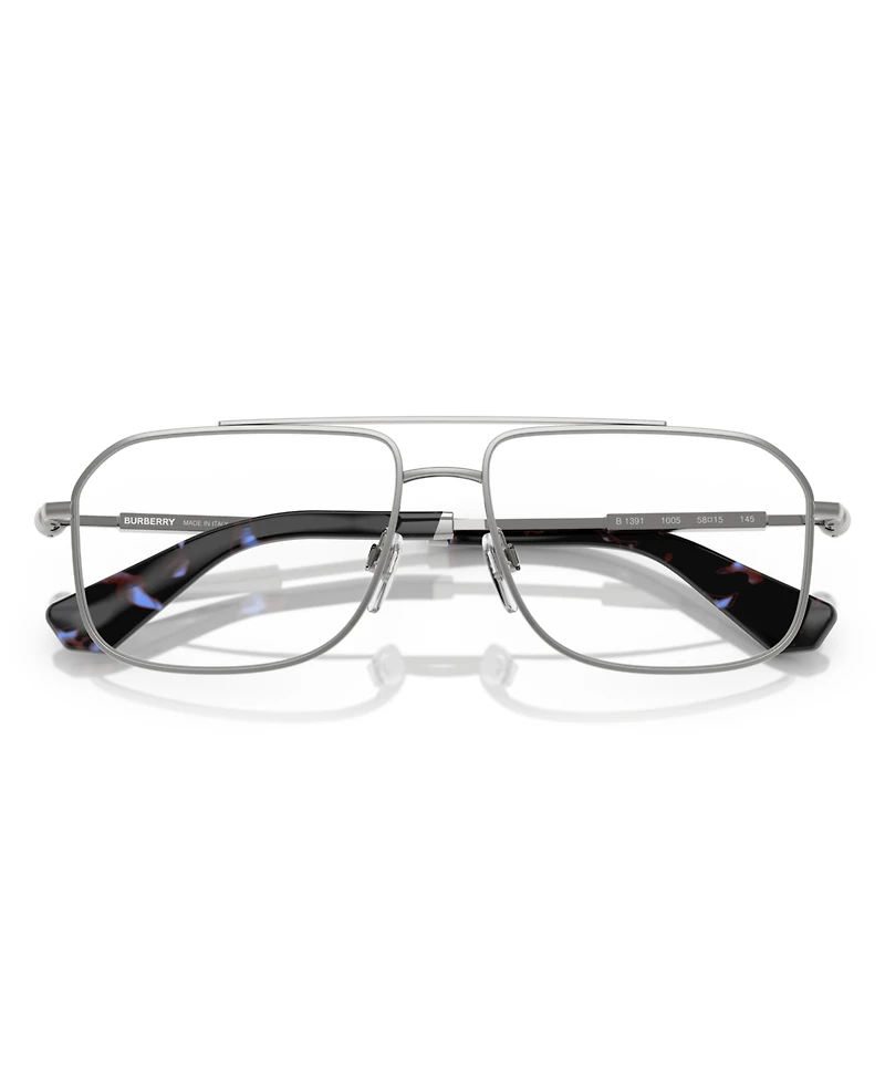 Burberry Men's Square Eyeglasses, BE1391
