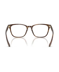 B by Brooks Brothers Men's Square Eyeglasses, BB2076U