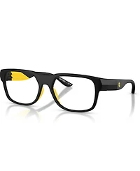 Scuderia Ferrari Men's Irregular Eyeglasses
