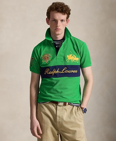 Polo Ralph Lauren Men's Slim-Fit Short-Sleeve Shirt