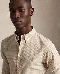 Polo Ralph Lauren Men's Slim-Fit Gingham Stretch Shirt