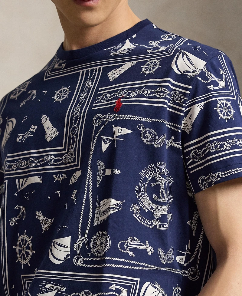 Polo Ralph Lauren Men's Printed Crewneck T-Shirt