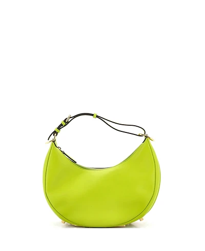 Pre-Owned Fendi Small Fendigraphy Bag Leather