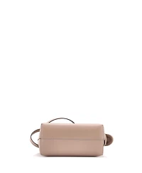 Pre-Owned Fendi Mini Logo By The Way Top Handle Bag Embossed Leather