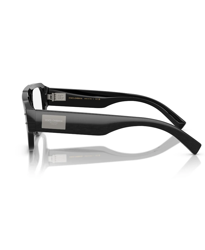 Dolce Gabbana Men's Aviator Eyeglasses