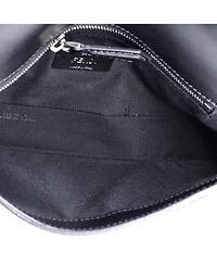 Pre-Owned Fendi Mini Baguette Nm Bag Zucca Coated Canvas and Leather