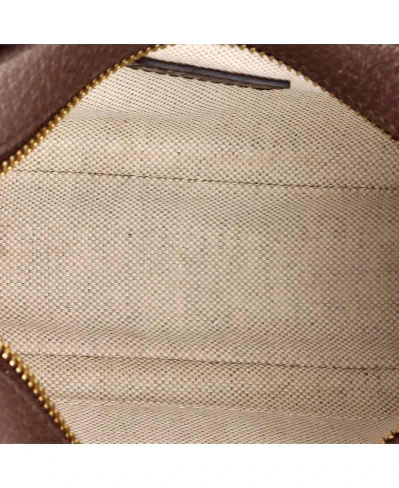 Pre-Owned Gucci Mini Camera Bag Jumbo Gg Canvas