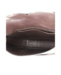 Pre-Owned Celine Mini Symmetrical Shoulder Bag Embossed Leather