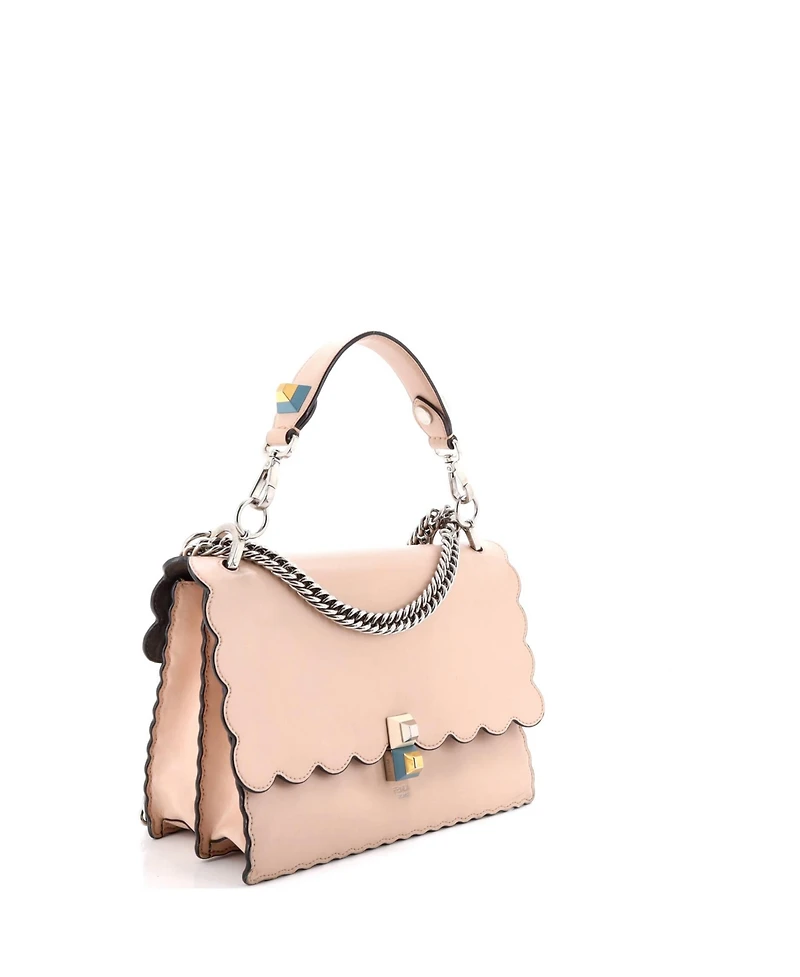 Pre-Owned Fendi Medium Kan I Bag Leather