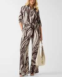 Guess Women's Wide-Leg Pull-On Pants