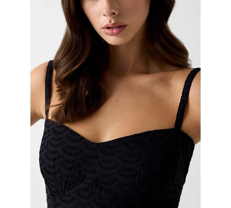 Guess Women's Sweetheart Neck Top