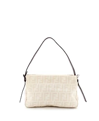 Pre-Owned Fendi Small Vintage Pocket Shoulder Bag Zucca Canvas