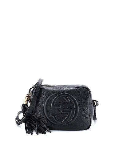 Pre-Owned Gucci Small Soho Disco Crossbody Bag Leather
