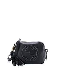 Pre-Owned Gucci Small Soho Disco Crossbody Bag Leather