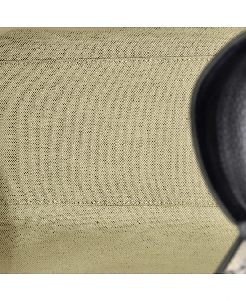 Pre-Owned Gucci Small Interlocking G Tote Gg Coated Canvas and Leather