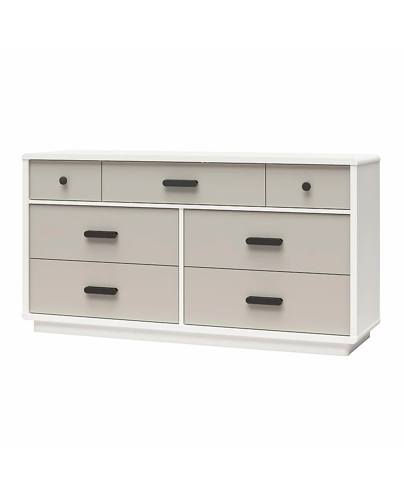 flynama 5 Drawer Dresser Multipurpose Cabinet for Kids Room Home Furniture With Spacious Drawers Easy Assembly.