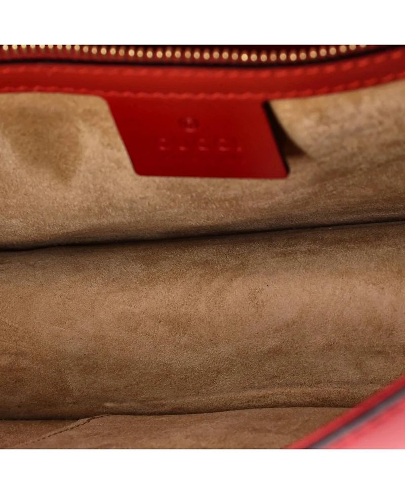 Pre-Owned Gucci Small Sylvie Shoulder Bag Leather