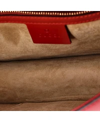 Pre-Owned Gucci Small Sylvie Shoulder Bag Leather