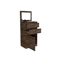 flynama Modern 5 Drawer Dresser Solid Wood Cabinet with Metal Handles for Bedroom Home Office Hallway