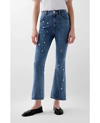 Scalpers Women's Ankle Pocker Denim Pant