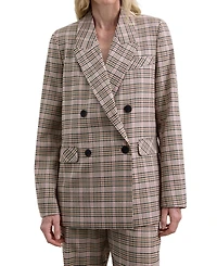 Scalpers Women's check Blazer