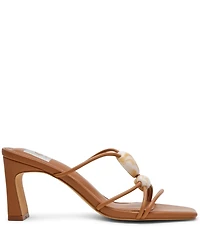 Dv Dolce Vita Women's Leesha Strappy Stone High Heel Dress Sandals