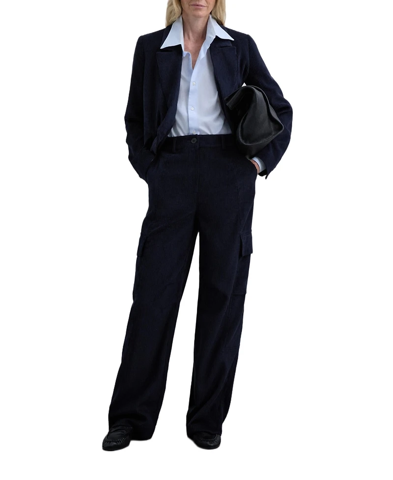 Scalpers Women's Corduroy Cargo Pant