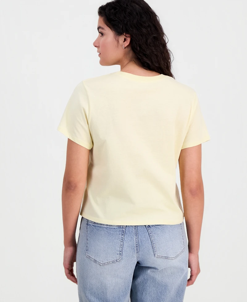 Pretty Rebel Juniors' Honolulu Surf Graphic Cotton T-Shirt