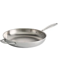 Tramontina Signature Tri-Ply Clad Stainless Steel 12-Inch Large Frying Pan with Helper Handle