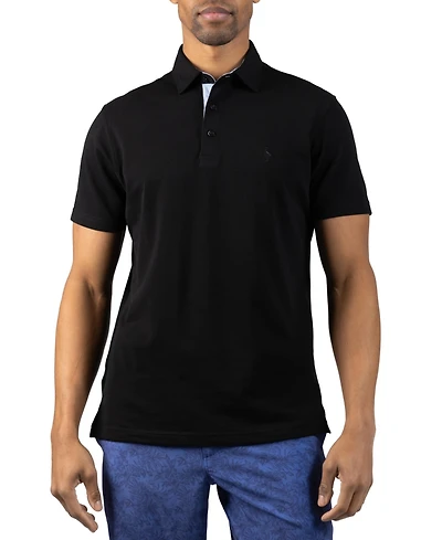 Tailorbyrd Men's Slub Pique Polo