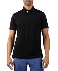 Tailorbyrd Men's Slub Pique Polo