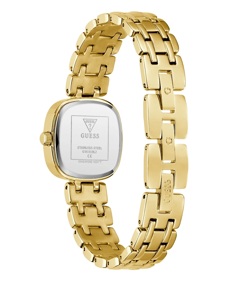 Guess Women's Quartz Gold-Tone Stainless Steel Analog Watch, 25mm