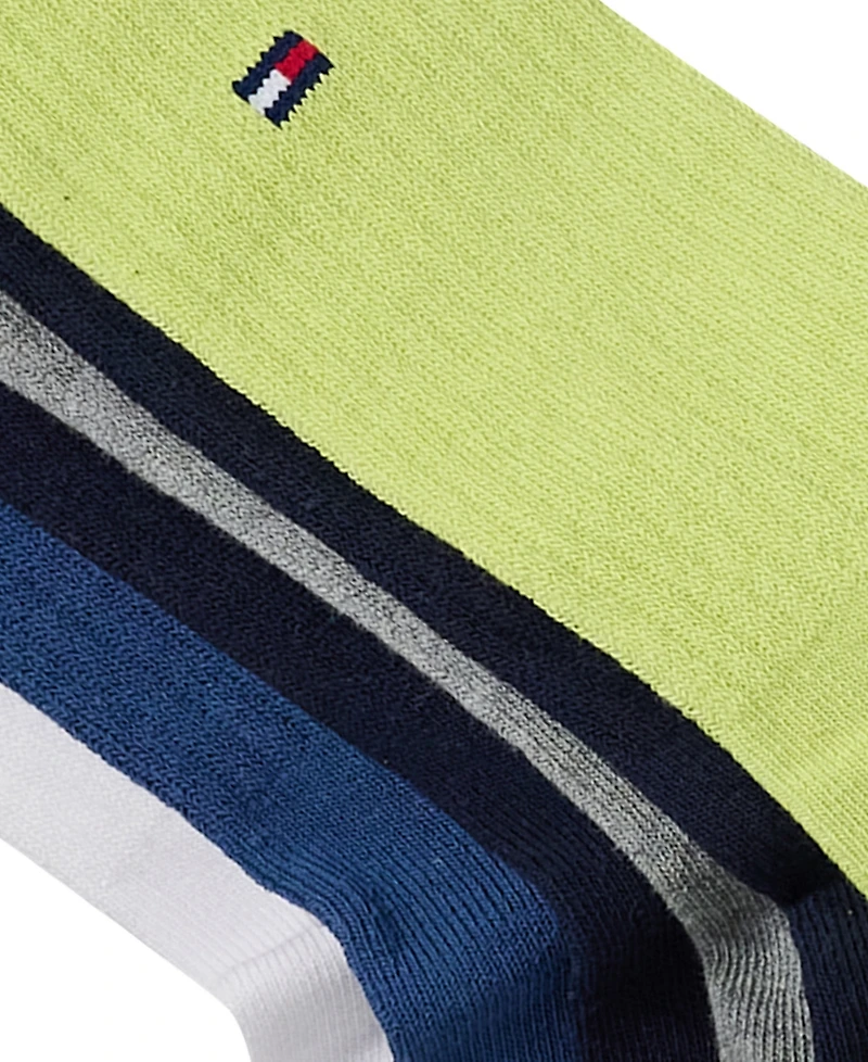 Tommy Hilfiger Men's Cushion Sole Sports Crew Socks, 6-Pack