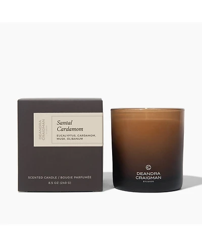 DeAndra Craigman Studios Santal Cardamom Candle & Playlist