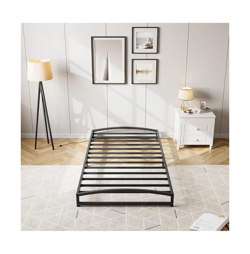 gaomon Twin 6 Inch Metal Platform Bed Frame