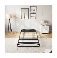 gaomon Twin 6 Inch Metal Platform Bed Frame