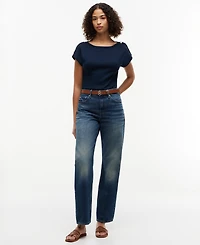 Tommy Hilfiger Women's Cap-Sleeve Boat Neck T-Shirt