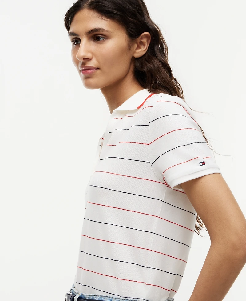 Tommy Hilfiger Women's Henley Polo Shirt