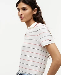 Tommy Hilfiger Women's Henley Polo Shirt