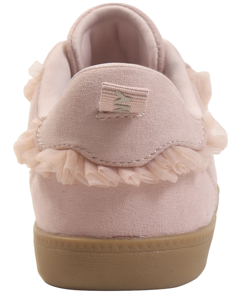 Dkny Girls' Ruffle Detail Lace-Up Sneakers