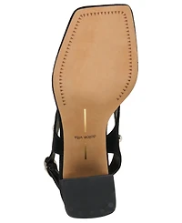 Dolce Vita Women's Yves Studded Square Toe Thong Dress Sandals