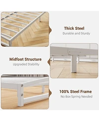 gaomon 6 Inch Metal Platform Bed Frame