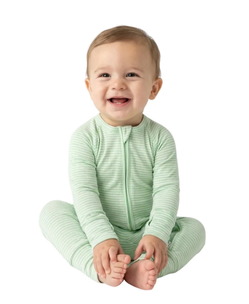 Motette Boys Pear Stripe Bamboo Sleeper