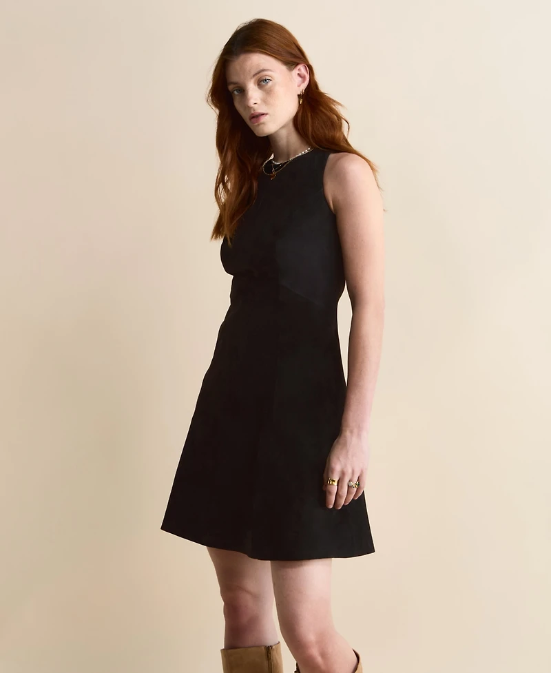Furniq Uk Women's Suede Dress