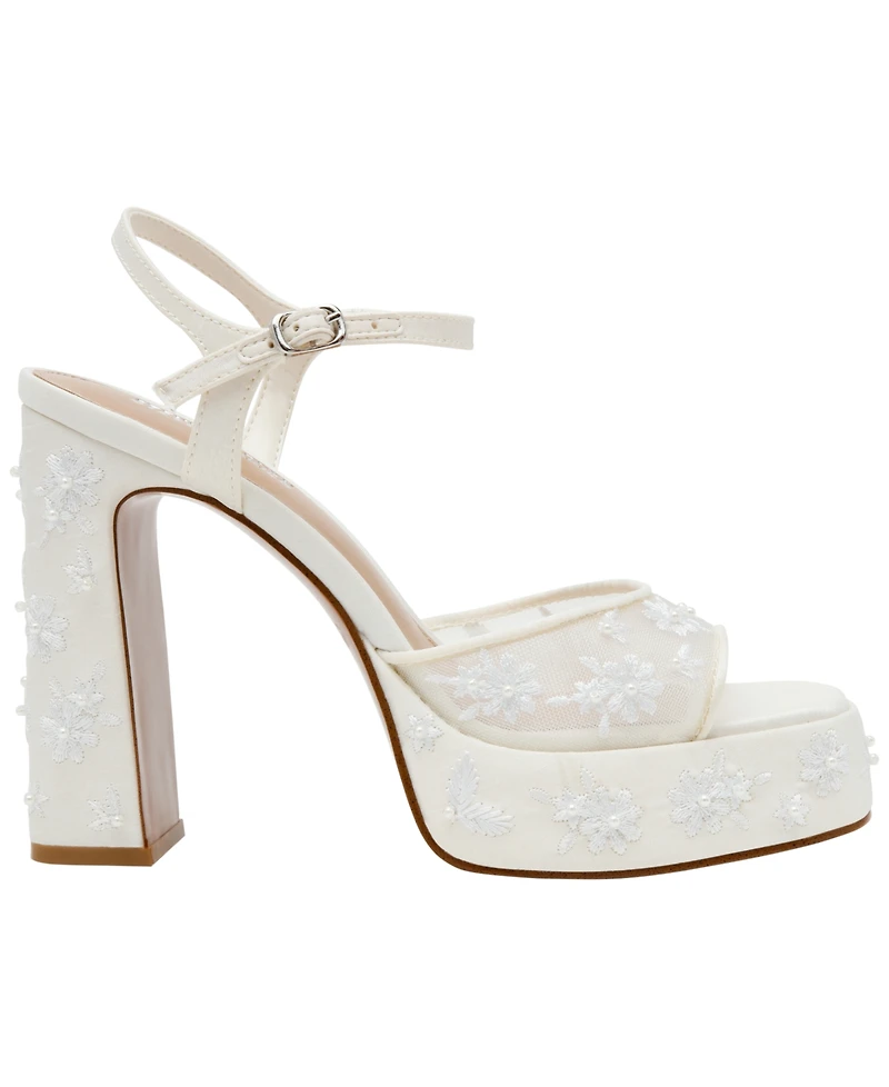 Steve Madden Women's Liandra-Embellished Platform Dress Sandals