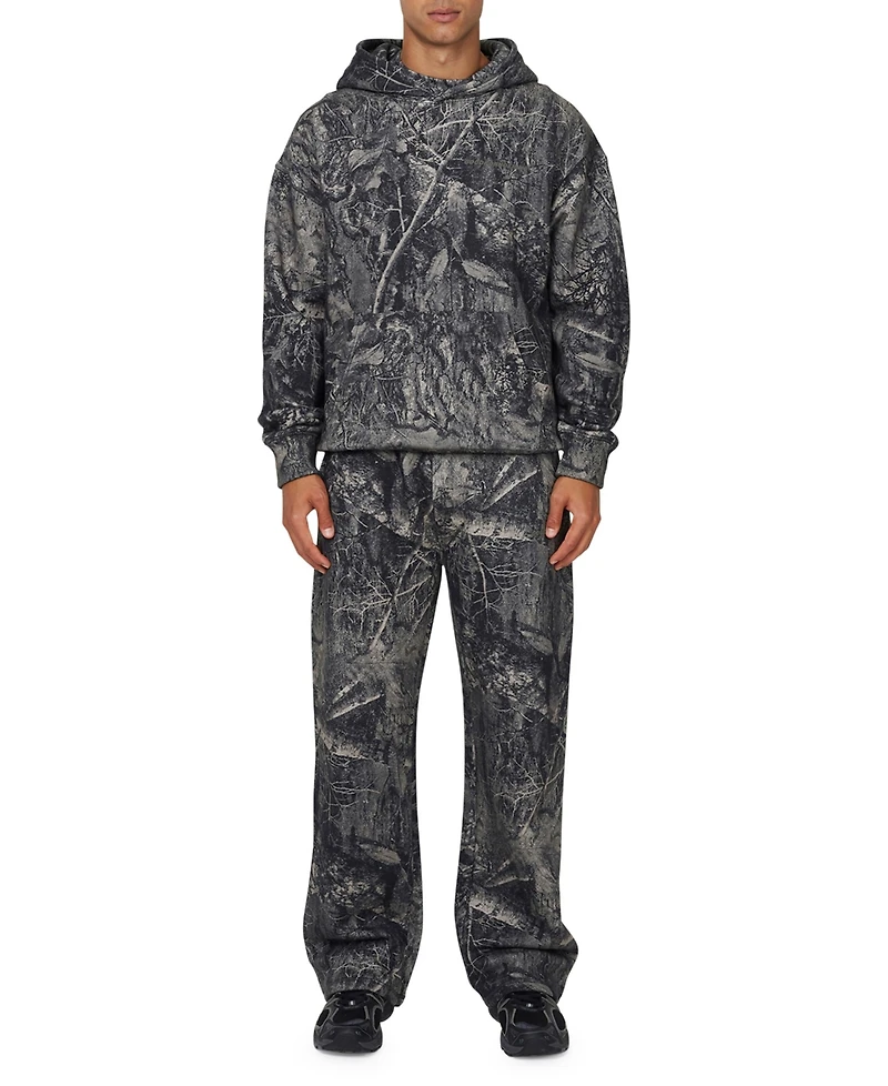Good For Nothing Men's Woodland Camo Relaxed Hoodie