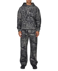 Good For Nothing Men's Woodland Camo Relaxed Hoodie
