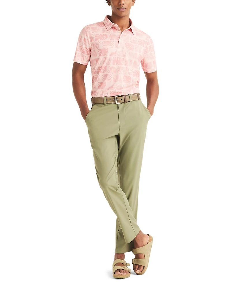 Nautica Men's Print Golf Polo Shirt